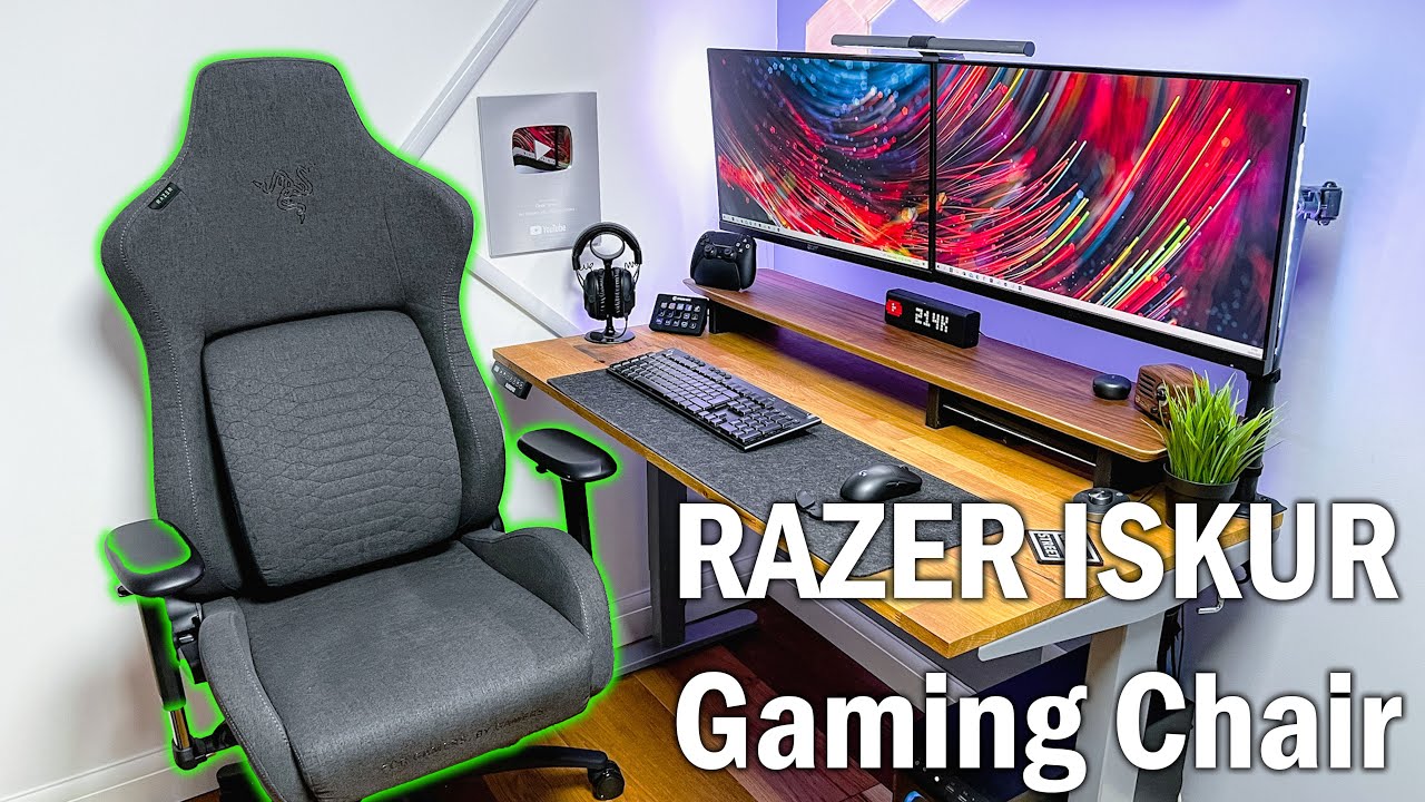 RAZER's BEST GAMING CHAIR? | RAZER ISKUR Gaming Chair Unboxing Review