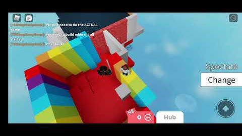 My friend making a game on blockate. (I