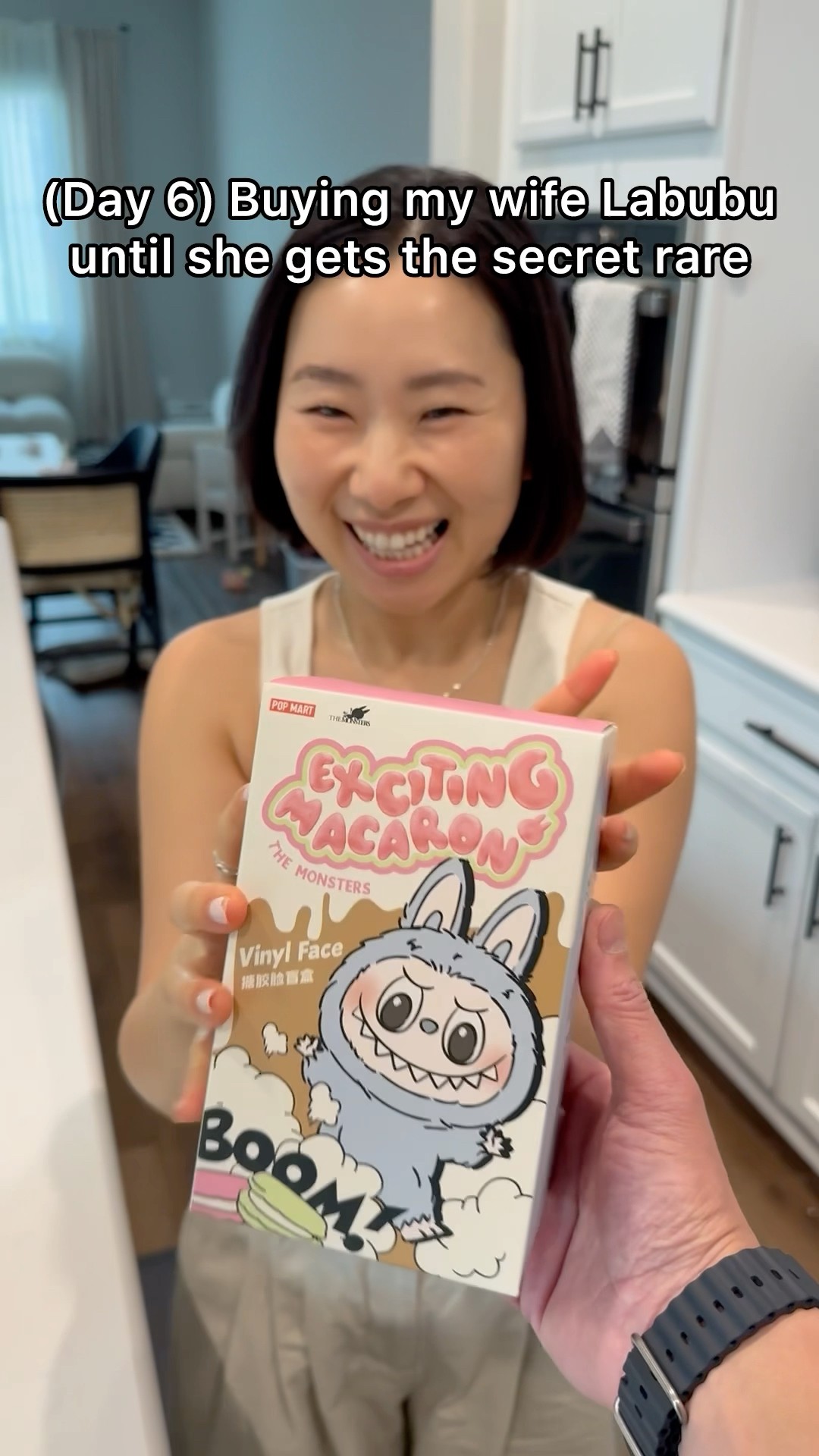 (Day 6) Buying my wife Labubu until she gets the secret rare