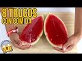 8 increíbles trucos con comida para impresionar (RECOPILACIÓN)