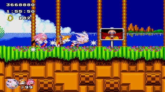 Sonic Classic Heroes (Jan 2022 Ver.): Part 6: Scrap Brain Zone