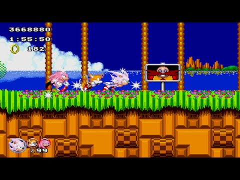 Sonic Hack Longplay - Sonic Classic Heroes (2022 Update) 