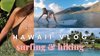 HAWAII VLOG | surfing &amp; hiking in maui
