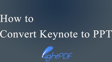 [Free] How to Convert Keynote File to PPT