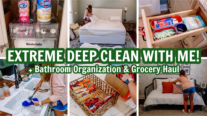 EXTREME DEEP CLEAN WITH ME! | EXTREME CLEANING MOT...