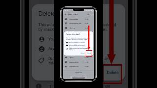 how to delete all data stored in chrome#shorts #shortvideo #viralshorts #youtubeshorts