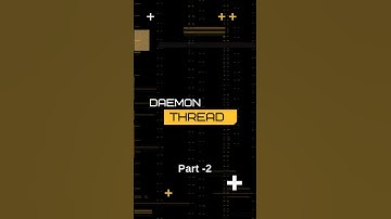 DAEMON THREAD ✅ #shorts #viral