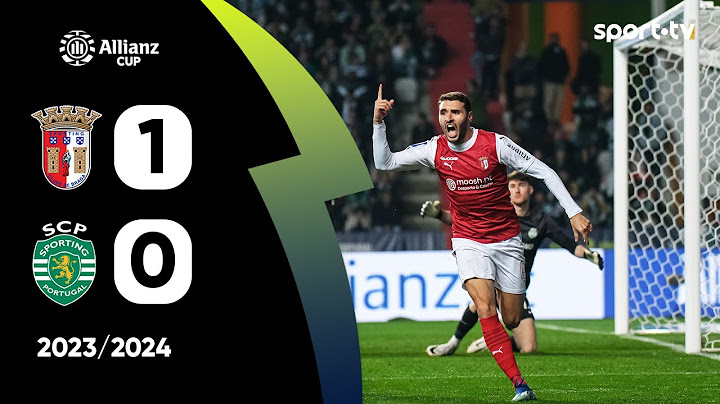 Resumo: Braga 1-0 Sporting - Taça da Liga | sport tv