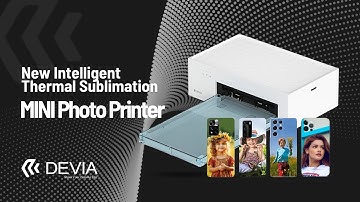 New Intelligent Thermal Sublimation MINI Photo Printer #customization #printer