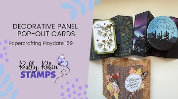 Decorative Panel Pop-Out Fun Fold | Papercrafting Playdate 159