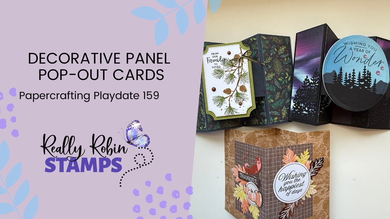 Decorative Panel Pop-Out Fun Fold | Papercrafting Playdate 159