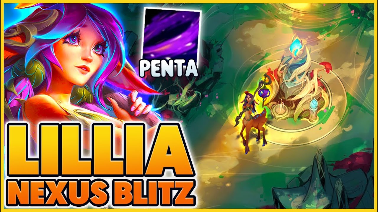 I play LILIA in NEXUS BLITZ.. You WONT BELIEVE WHAT HAPPENS!! - BunnyFuFuu | League of Legends