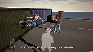 Unpublished Kinect melee combat prototype from 2011