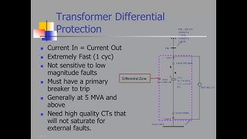 Transformer Protection in EasyPower