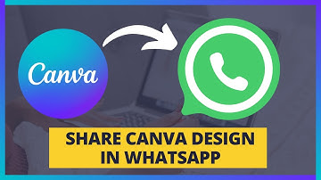 How to Share Canva Design In WhatsApp (2024) | How To Share Canva Template