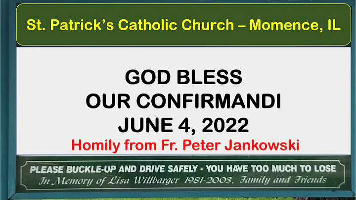 Fr. Pete Jankowski's Confirmation Homily at St. Pa...
