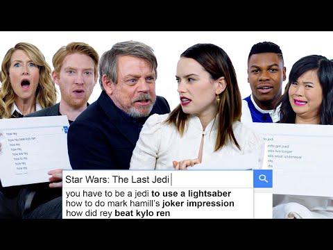 The Last Jedi Cast Answer the Web's Most Searched Questions | WIRED