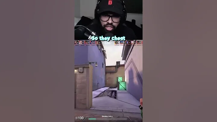 THERE'S CHEATERS IN VALORANT?! | #shorts