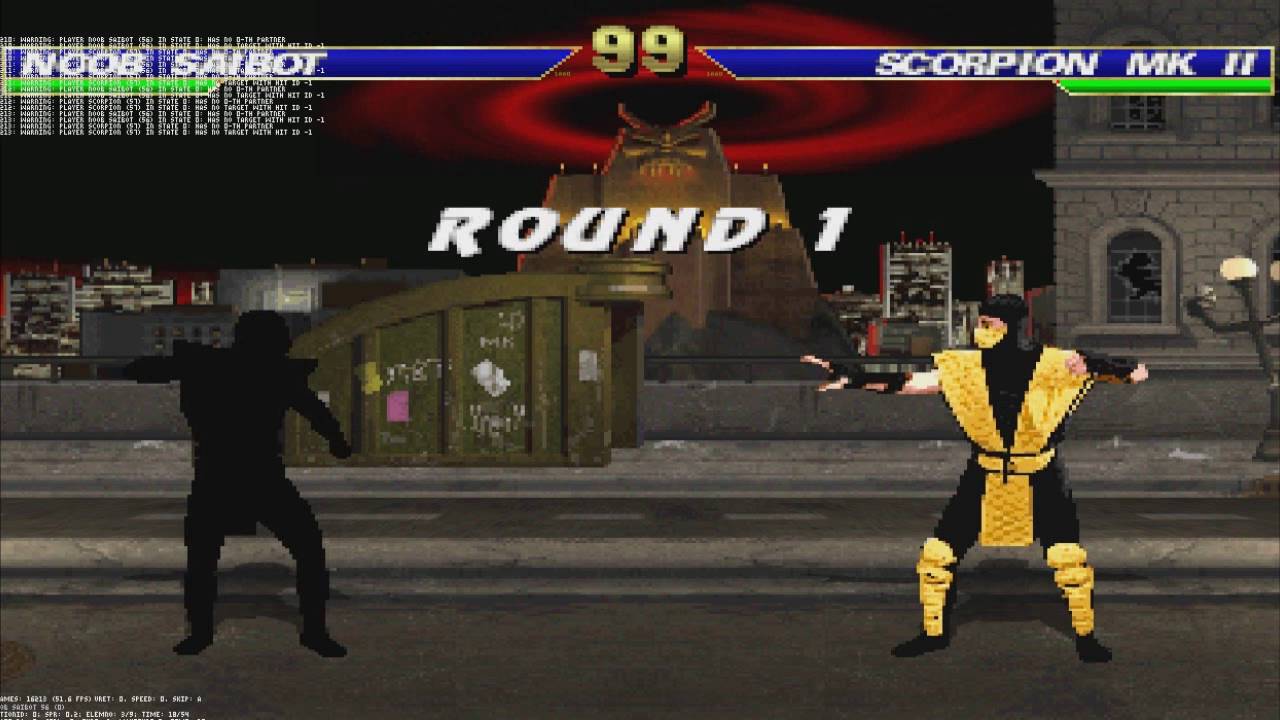 Noob Saibot in Mortal Kombat Trilogy - 100% Difficulty (PC Mugen)  Noob  Saibot in Mortal Kombat Trilogy - 100% Difficulty (PC Mugen) Noob Saibot  emerges from the darkest region of reality 