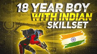 ?? 18 YEAR BOY WITH INDIAN SKILLSET  || PUBG MONTAGE || YOUTUBE OXY