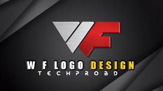 W F LOGO DESIGN || PIXELLAB LOGO DESIGN || TECH PRO BD