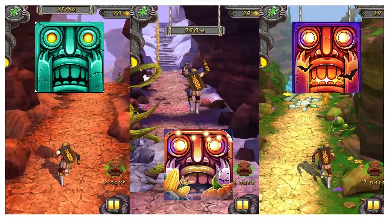 Temple Run 2 Candy Collection: Infinite Runner Game 3D Playing PC 