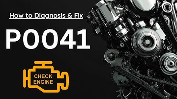 P0041: O2 Sensor Signals Swapped Bank 1 Sensor 2/Bank 2 Sensor 2 | Trouble Code Diagnose Symptom Fix