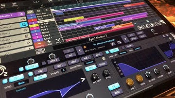 Using Only SynthMaster 2 to Compose a Tangerine Dream Style Track in Cubasis 3