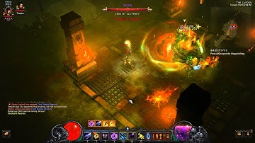 Diablo III Firebird Wizard T6 Ghom kill