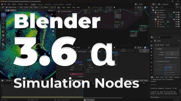 Blender 3.6 Alpha Simulation Nodes