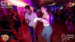 Jonathan Hortencia & Liliana Nusca Salsa Social Dancing El Sol Warsaw Salsa Festival 2019