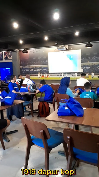 NOBAR DI CAFE 1919 DAPUR KOPI BANDUNG #kuliner #bandung #cafebandung #cafe #persib #persibbandung