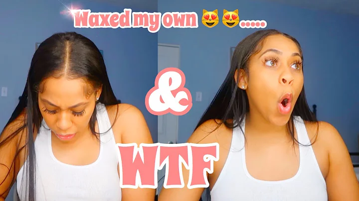 I waxed my Underarms & Gave Myself a Brazilian, it...