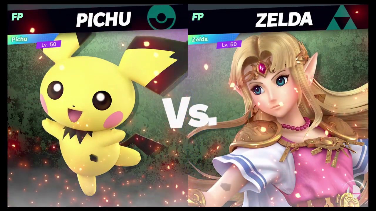Super Smash Bros Ultimate Amiibo Fights Request #9041 Pichu vs Zelda ...