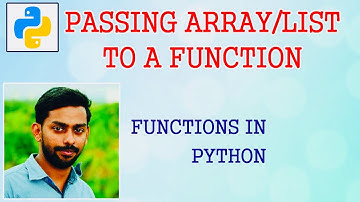 Passing Lists/Arrays to Function || Functions in Python || XII Computer Science || CBSE/STATE