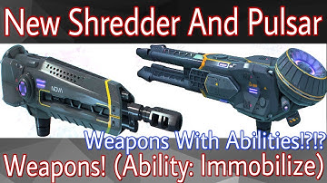 War Robots Test Server 4.1 Gameplay - New Shredder And Pulsar Weapons (Immobilize)