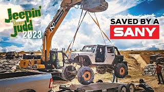 Behind The Scenes Of Jeepin With Judd 2023 How A Sany Excavator Transforms An Off-Road Course
