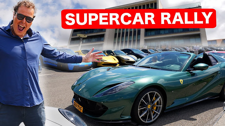With 70 SUPERCARS to the MOST EXPENSIVE HOTEL in KNOKKE!