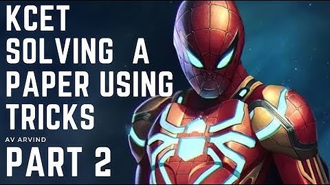 SOLVING KCET  PAPER  WITHOUT STUDYING PART 2  .HOW TO TAKE MORE MARKS IN KCET 2021 WITHOUT STUDYING