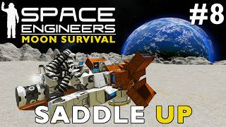 This Saddle Ship Will Change Everything | Space Engineers Moon Survival Reboot #8