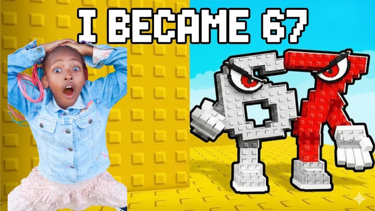 Roblox R67 I BECAME 67 IN RUN FROM 67 OBBY IN ROBLOX ! - YouTube