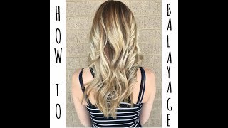 How To Balayage With a Base Color - Step by Step