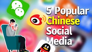 Top Chinese Apps, 5 Most Popular Social Media in China, WeChat Weibo Bilibili Douyin Zhihu #shorts screenshot 1