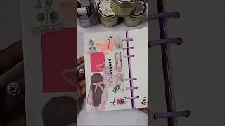 🌷✨Day 39 | Pink Aesthetic Journal Spread 🤩| #journifydiaries #day39 #newjournal #journaling #shorts