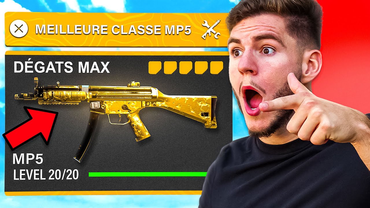LA CLASSE *MP5* LA PLUS FACILE DE WARZONE !! (nouvelle meilleure classe ...