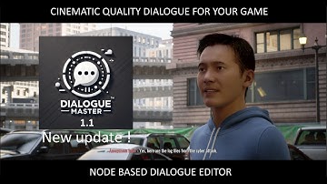 Dialogue Master for Unreal Engine 5 - v1.1.1 - Demo