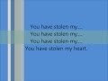 Stolen - Dashboard Confessional (Lyrics)
