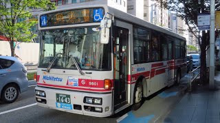 西鉄バス 9801 中ドアブザー音