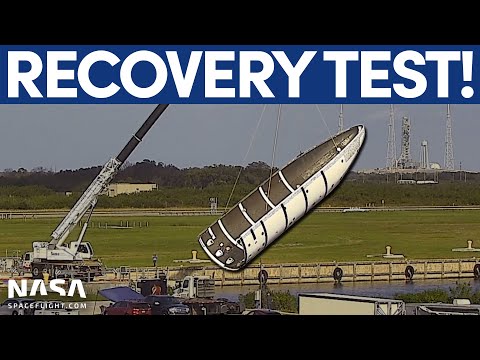 Blue Origin Tests SpaceX Style Fairing Recovery