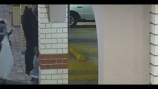 Armed Robbery at a hotel Caught by CCTV cameras